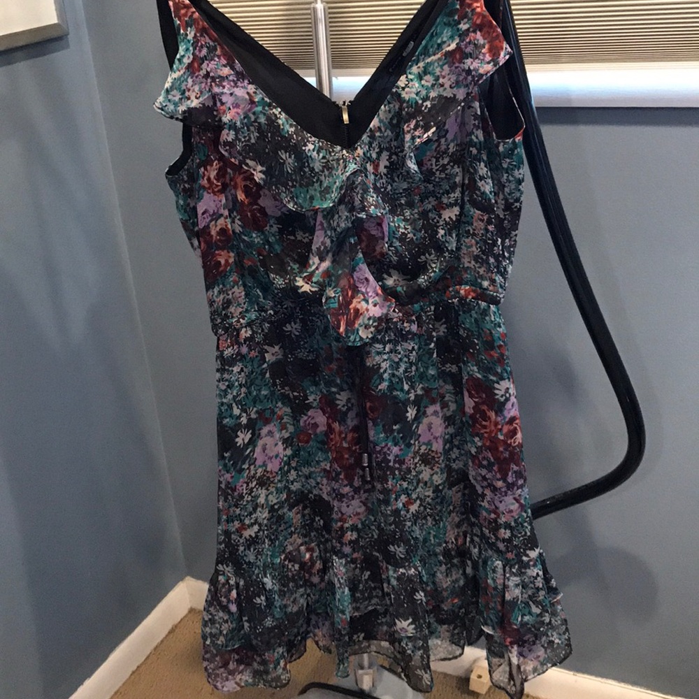 Cute flower Ruffle dress